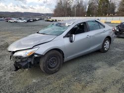 Salvage cars for sale from Copart Concord, NC: 2016 Toyota Camry LE