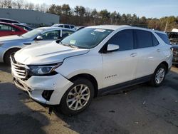 Salvage cars for sale at Exeter, RI auction: 2018 Chevrolet Equinox LT