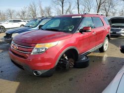 Salvage cars for sale at Bridgeton, MO auction: 2013 Ford Explorer Limited