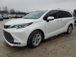 Toyota Sienna salvage cars for sale: 2022 Toyota Sienna Limited