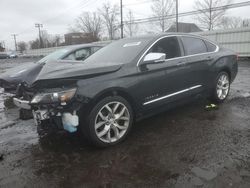 Salvage cars for sale at New Britain, CT auction: 2016 Chevrolet Impala LTZ