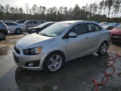 Salvage cars for sale at Harleyville, SC auction: 2013 Chevrolet Sonic LTZ