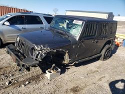 Jeep Wrangler salvage cars for sale: 2017 Jeep Wrangler Unlimited Sport