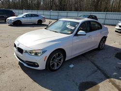 BMW 330 XI salvage cars for sale: 2017 BMW 330 XI