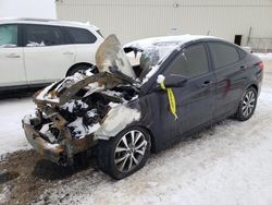 Salvage cars for sale from Copart Rocky View County, AB: 2017 Hyundai Accent SE