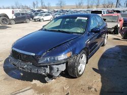 Acura TL salvage cars for sale: 2006 Acura 3.2TL