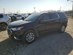 Chevrolet salvage cars for sale: 2018 Chevrolet Traverse LT