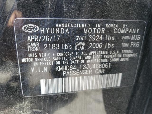 2018 Hyundai Elantra SEL