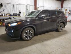 Salvage cars for sale from Copart Billings, MT: 2020 Toyota Highlander XLE