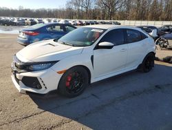 Salvage cars for sale at Glassboro, NJ auction: 2018 Honda Civic TYPE-R Touring