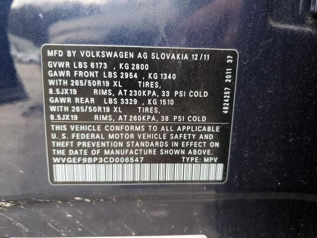 2012 Volkswagen Touareg V6