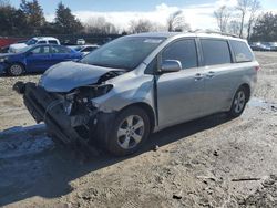 Salvage cars for sale from Copart Madisonville, TN: 2015 Toyota Sienna LE