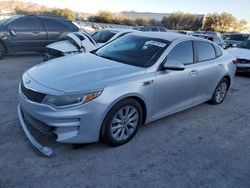 Salvage cars for sale at Las Vegas, NV auction: 2017 KIA Optima LX
