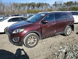 KIA Sorento LX salvage cars for sale: 2018 KIA Sorento LX