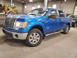 Salvage cars for sale from Copart Blaine, MN: 2012 Ford F150 Supercrew