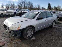 Honda Vehiculos salvage en venta: 2007 Honda Accord Value