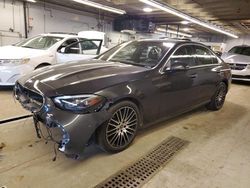 Salvage cars for sale at Wheeling, IL auction: 2022 Mercedes-Benz C 300 4matic