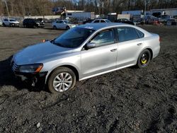 Salvage cars for sale from Copart Finksburg, MD: 2015 Volkswagen Passat S