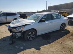 Salvage cars for sale from Copart Fredericksburg, VA: 2016 Honda Accord LX