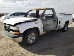 Salvage trucks for sale at Amarillo, TX auction: 2002 Chevrolet Silverado C1500