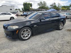 Salvage cars for sale from Copart Opa Locka, FL: 2013 BMW 528 I