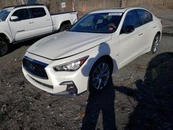 Salvage cars for sale at Marlboro, NY auction: 2020 Infiniti Q50 Pure