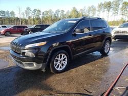 Jeep salvage cars for sale: 2018 Jeep Cherokee Latitude