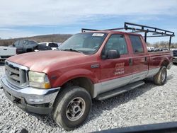 Salvage trucks for sale at Prairie Grove, AR auction: 2002 Ford F250 Super Duty