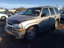 Salvage cars for sale at Hillsborough, NJ auction: 2002 Chevrolet Tahoe K1500