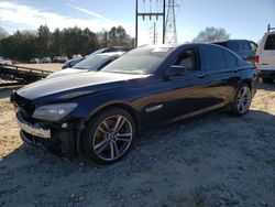 Salvage cars for sale at China Grove, NC auction: 2012 BMW 750 XI