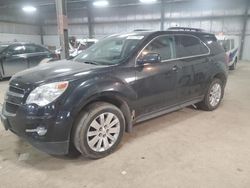 Salvage cars for sale at Des Moines, IA auction: 2011 Chevrolet Equinox LT
