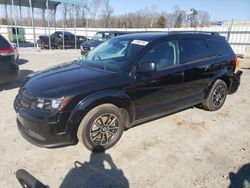 Salvage cars for sale at Spartanburg, SC auction: 2018 Dodge Journey SE