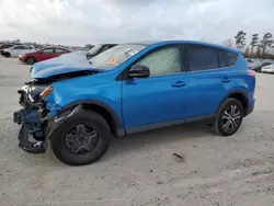 Salvage cars for sale at Houston, TX auction: 2017 Toyota Rav4 LE