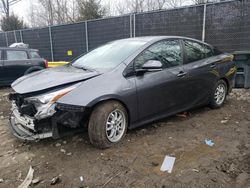 Salvage cars for sale from Copart Waldorf, MD: 2017 Toyota Prius