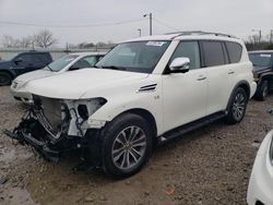Salvage cars for sale at Louisville, KY auction: 2019 Nissan Armada SV