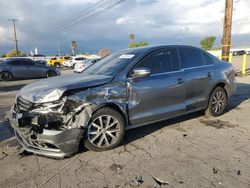 Volkswagen salvage cars for sale: 2017 Volkswagen Jetta SE