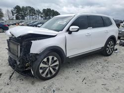 Salvage cars for sale from Copart Loganville, GA: 2022 KIA Telluride EX