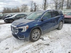 Salvage cars for sale at Central Square, NY auction: 2022 GMC Terrain SLT