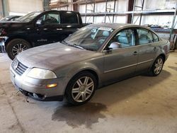 Vehiculos salvage en venta de Copart Eldridge, IA: 2005 Volkswagen Passat GLS