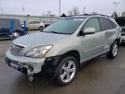 Lexus RX400 salvage cars for sale: 2008 Lexus RX 400H