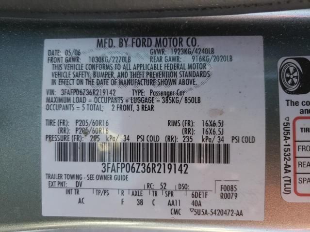 2006 Ford Fusion S