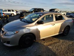 Salvage cars for sale at Antelope, CA auction: 2010 Toyota Corolla Base