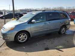 Toyota Sienna xle salvage cars for sale: 2006 Toyota Sienna XLE