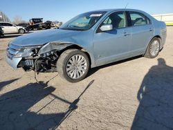 Salvage cars for sale at Wichita, KS auction: 2010 Ford Fusion Hybrid