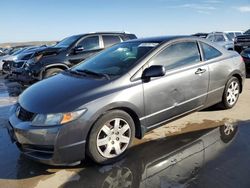 Salvage cars for sale from Copart Grand Prairie, TX: 2011 Honda Civic LX