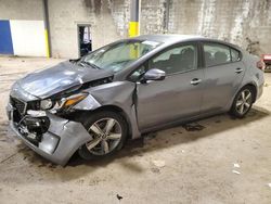 Salvage cars for sale at Chalfont, PA auction: 2018 KIA Forte LX