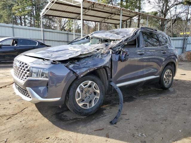 2022 Hyundai Santa FE Blue