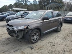 Mitsubishi Outlander salvage cars for sale: 2018 Mitsubishi Outlander ES