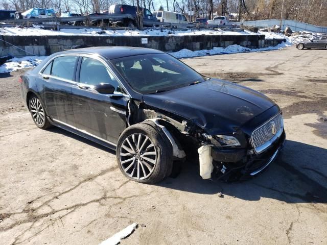 2017 Lincoln Continental Select