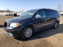 Vehiculos salvage en venta de Copart Columbia Station, OH: 2015 Chrysler Town & Country Touring L
